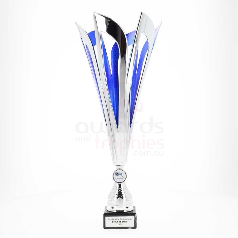 Mayflower Cup 445mm - Silver/Blue