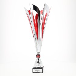 Mayflower Cup 405mm - Silver/Red