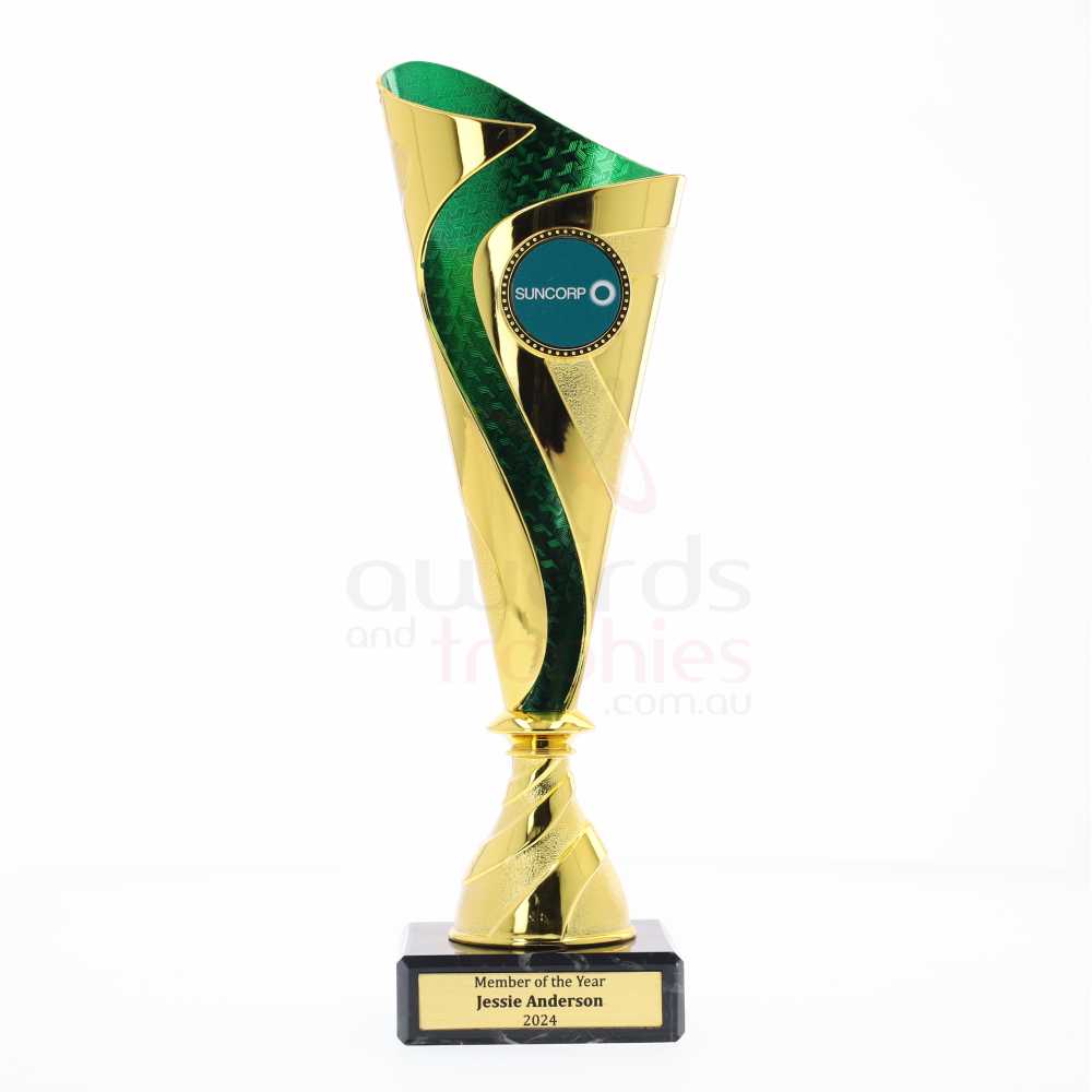 Bazaruto Cup 180mm - Gold/Green