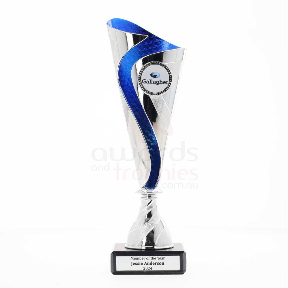 Bazaruto Cup 180mm - Silver/Blue