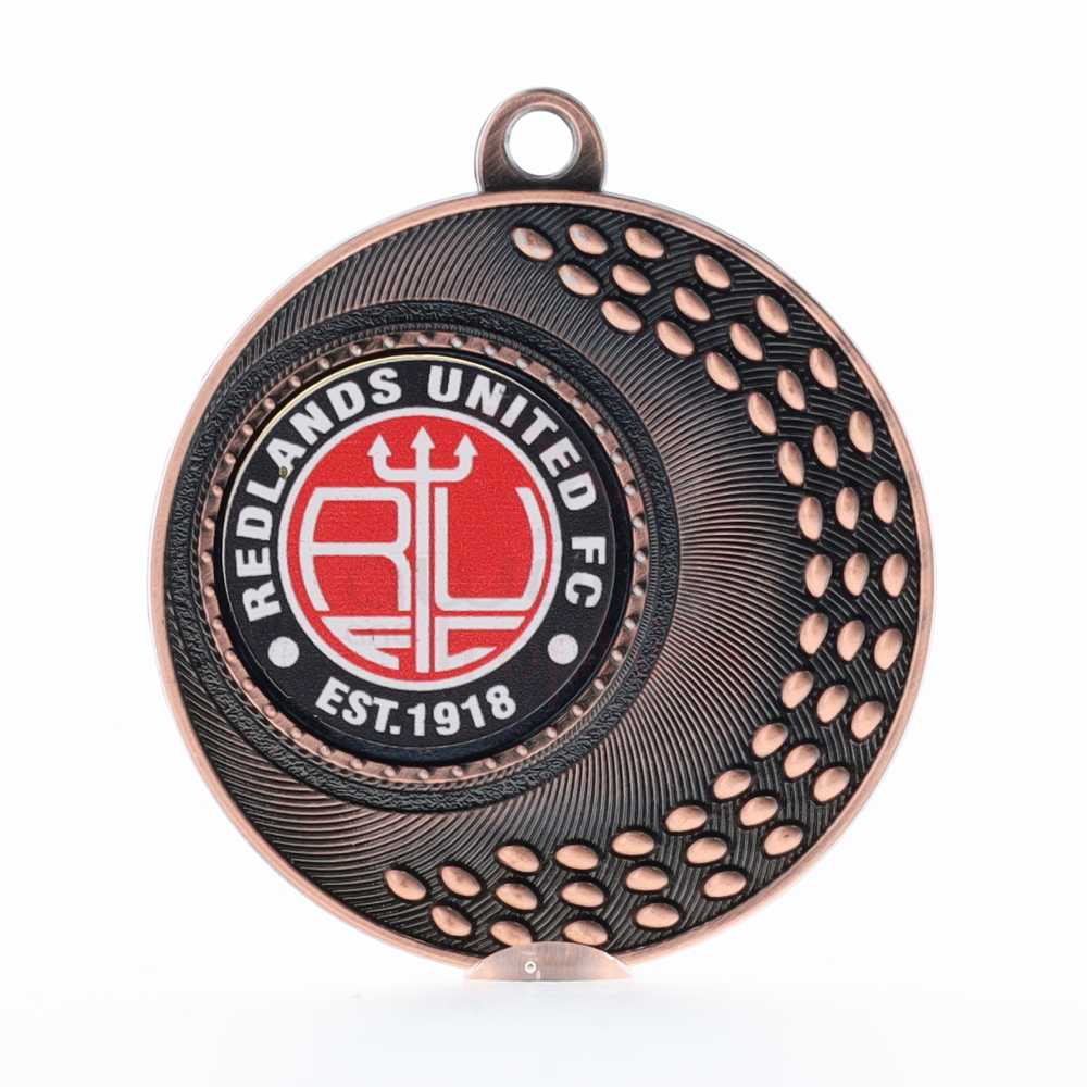 Tactile Personalised Medal 50mm - Bronze