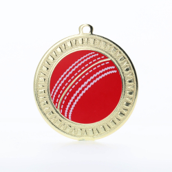 Spark Cricket Medal 55mm - Shiny Gold