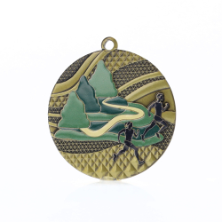 Mosaic Medal 50mm Gold - Cross Country