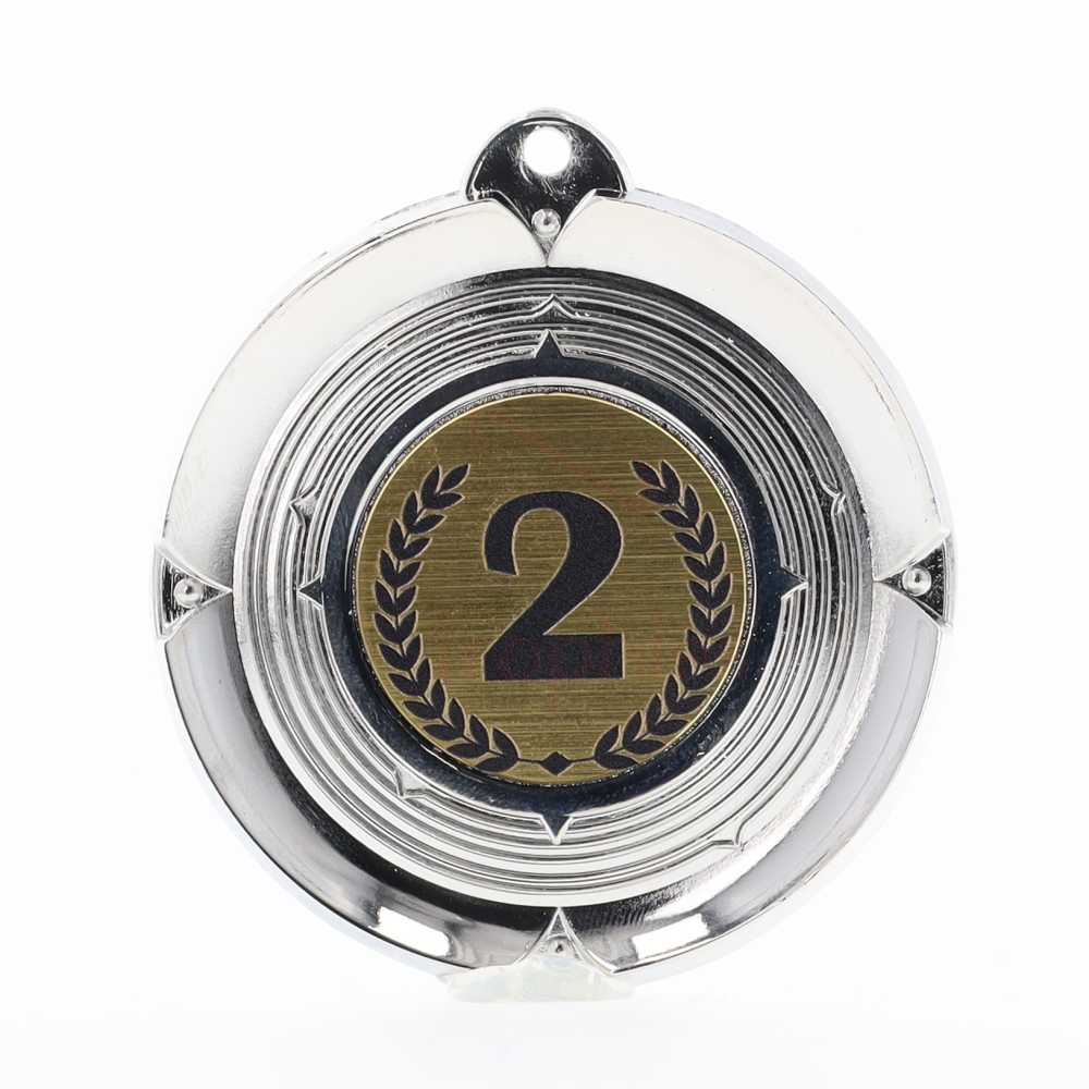 Deluxe 2nd Place Medal 50mm