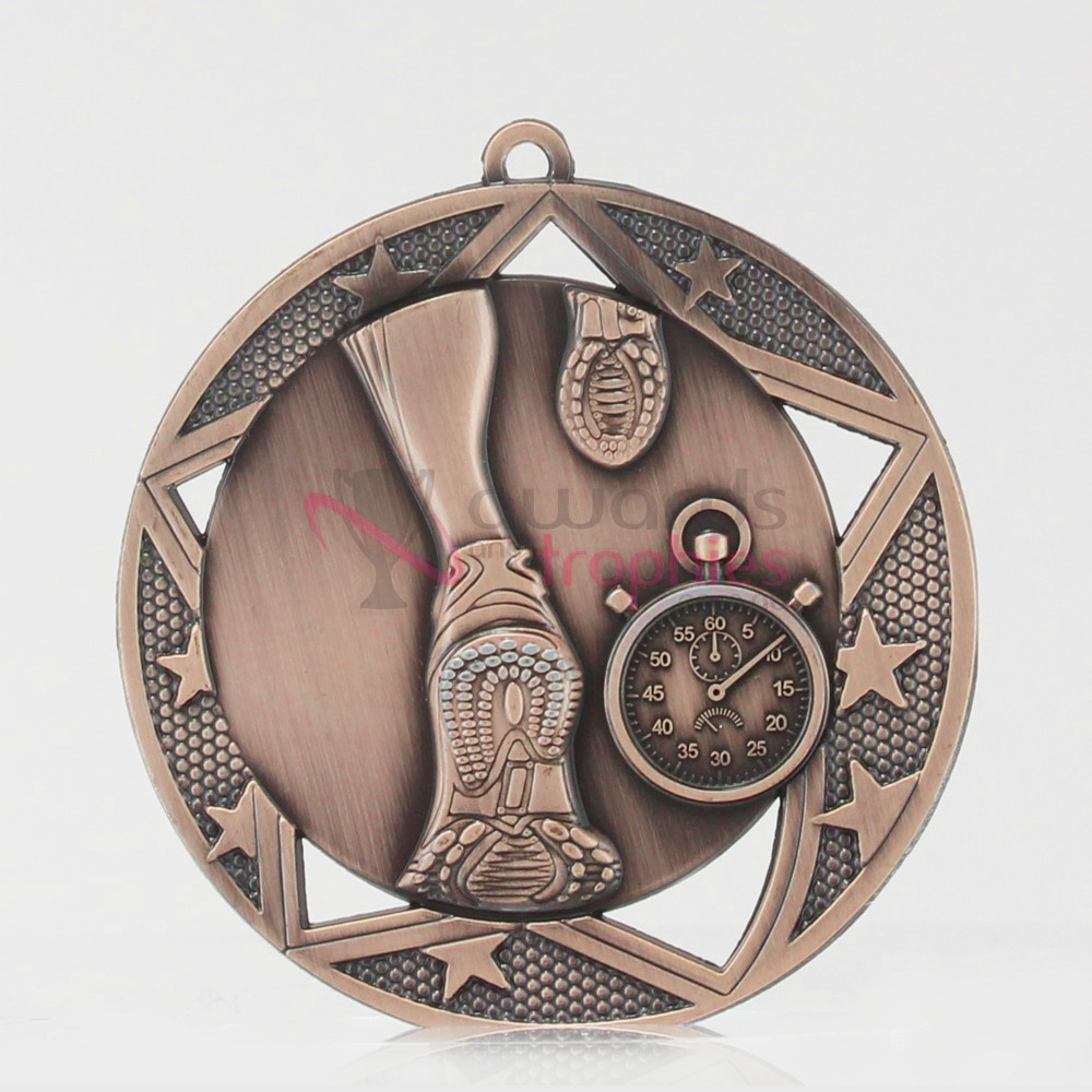 Stellar Track Medal 70mm Bronze