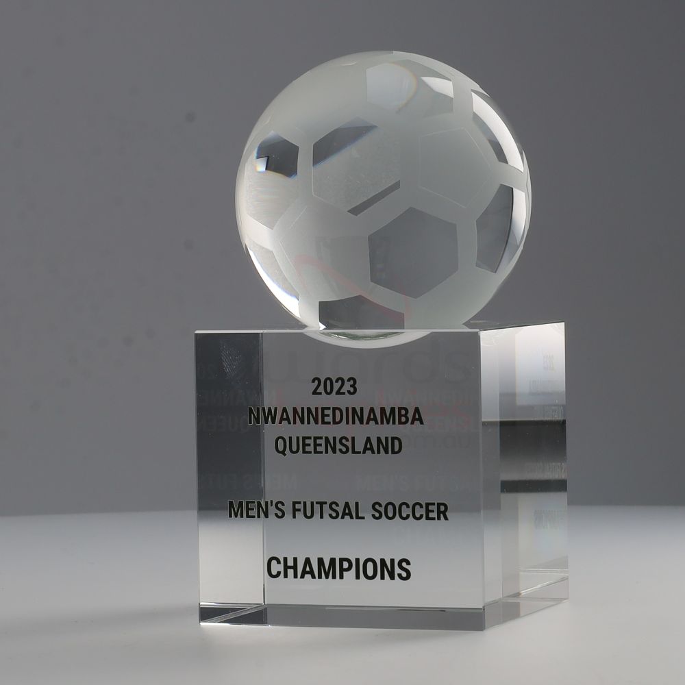 Crystal Soccer Ball 150mm